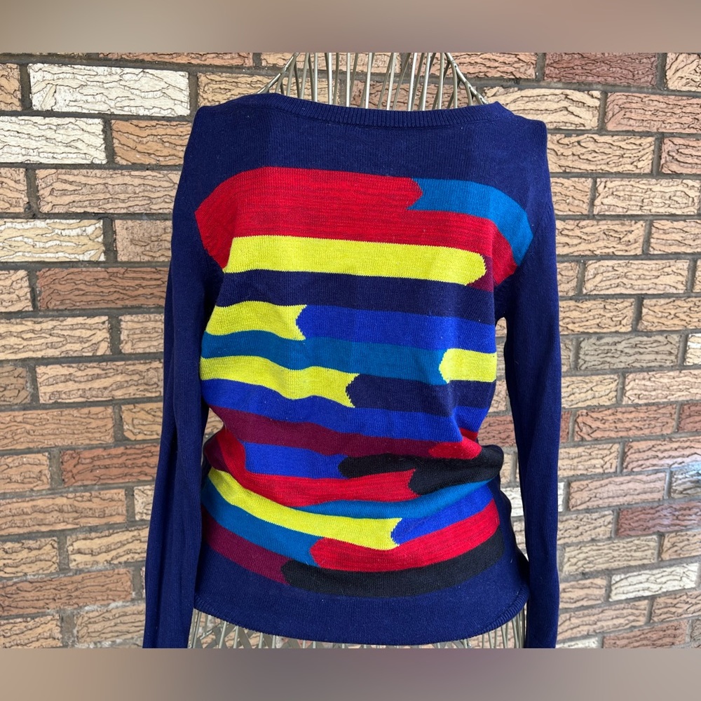 Retro multicolor sweater
